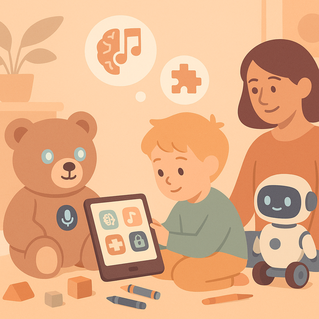 AI-drevne legetøj og læringsgadgets til børn