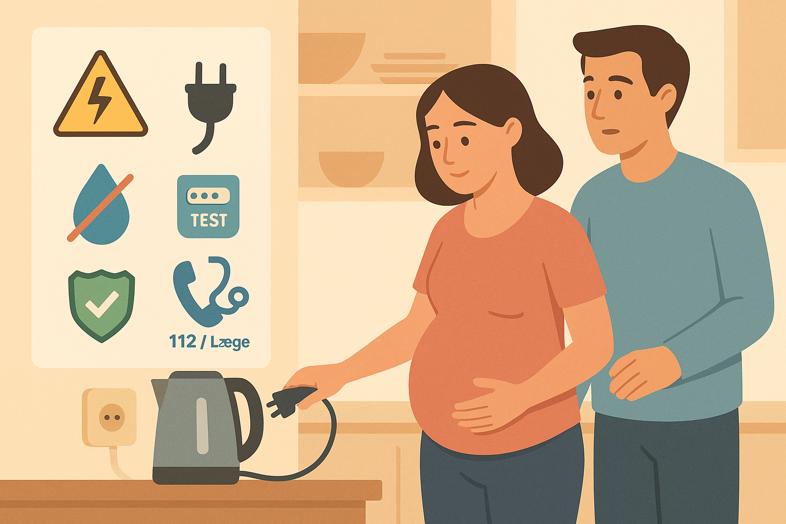 Elektrisk stød under graviditet - førstehjælp og sikkerhed