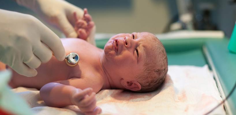 baby undersøges apgar score