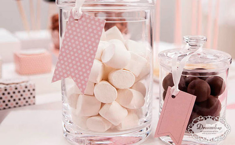 mærker til gave eller krukker