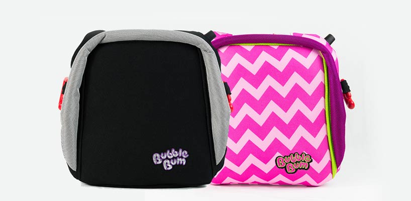 sort og lyserød oppustelig selepude