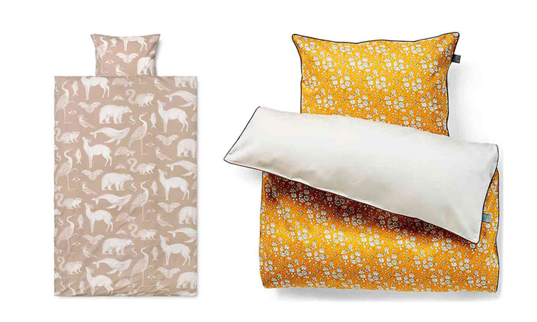 Sengetøj fra Ferm Living og Homeyness